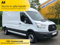 USED 2015 15 FORD TRANSIT 350 TDCi 125 L3 H3 LWB HIGH ROOF VAN RWD LOW MILES 