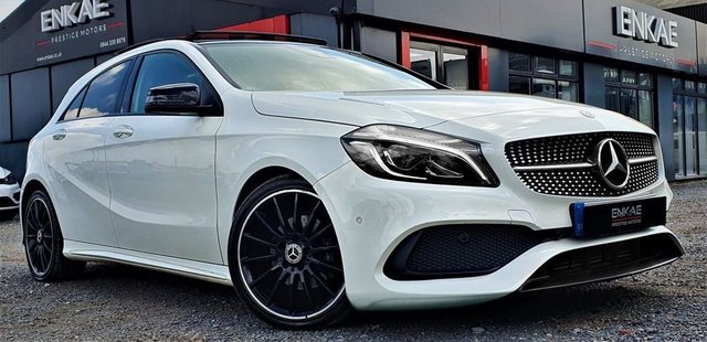 2017 67 Mercedes-Benz A-Class 2.1 A 200 D AMG LINE PREMIUM PLUS 5d 134 BHP