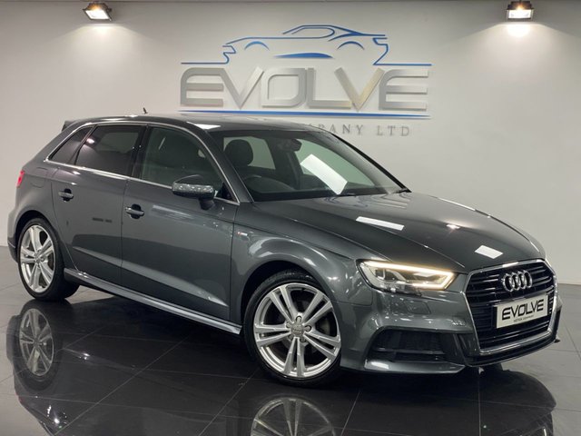 2016 66 Audi A3 2.0 TDI S LINE 5d 148 BHP