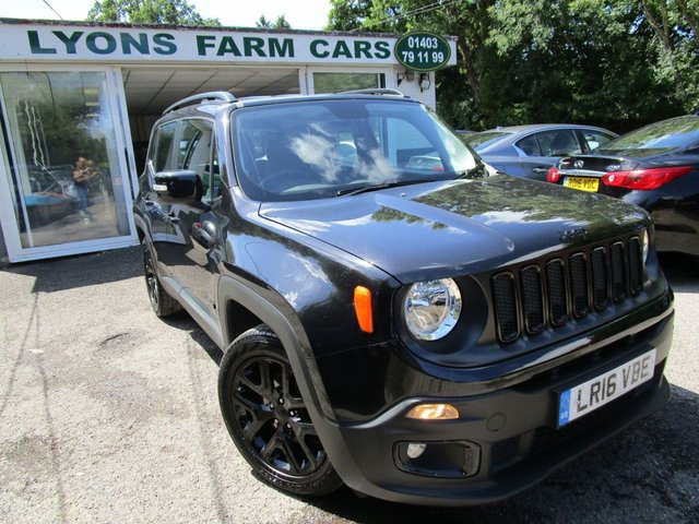 2016 16 Jeep Renegade 1.6 DAWN OF JUSTICE 5d 108 BHP *SPECIAL EDITION*