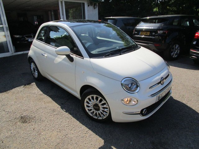 2017 17 Fiat 500 0.9 TWINAIR LOUNGE 3d 85 BHP NEW SHAPE