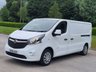 USED 2015 15 VAUXHALL VIVARO 1.6 2900 L2H1 CDTI P/V 114 BHP 