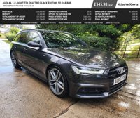 USED 2016 66 AUDI A6 3.0 AVANT TDI QUATTRO BLACK EDITION 5d 268 BHP ZERO DEPOSIT FINANCE AVAILABLE