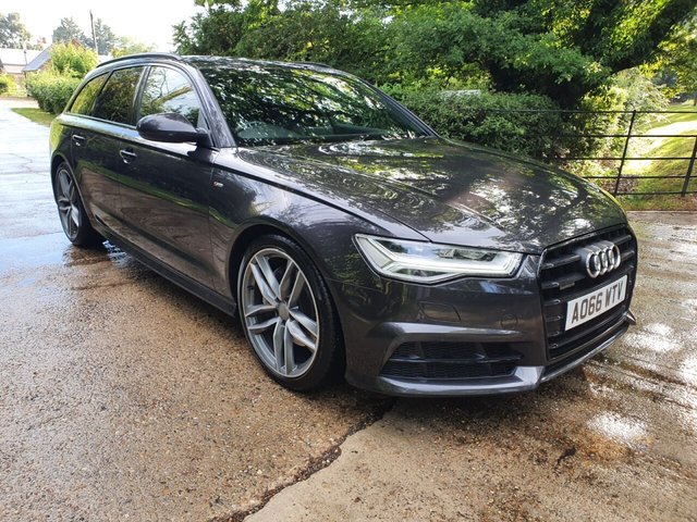 2016 66 Audi A6 3.0 AVANT TDI QUATTRO BLACK EDITION 5d 268 BHP