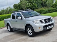 USED 2013 N NISSAN NAVARA 2.5 DCI TEKNA 4X4 SHR DCB 188 BHP HEATED LEATHER + SAT NAV ** NO VAT