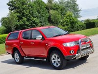 USED 2014 14 MITSUBISHI L200 2.5 DI-D 4X4 BARBARIAN LB DCB 175 BHP SAT NAV+CANOPY+BULL BARS ** NO VAT