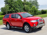 USED 2014 14 MITSUBISHI L200 2.5 DI-D 4X4 BARBARIAN LB DCB 175 BHP SAT NAV+CANOPY+BULL BARS ** NO VAT