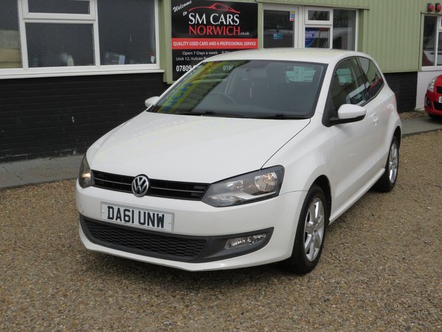 2011 61 Volkswagen Polo 1.2 MATCH TDI 3d 74 BHP