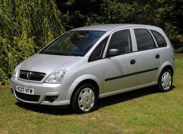 2007 07 Vauxhall Meriva 1.6 LIFE 16V 5d 100 BHP