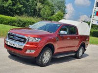 USED 2016 16 FORD RANGER 2.2 XLT 4X4 DCB TDCI 4d 158 BHP ** NO VAT ** NO VAT  + CANOPY