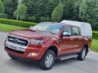 USED 2016 16 FORD RANGER 2.2 XLT 4X4 DCB TDCI 4d 158 BHP ** NO VAT ** NO VAT  + CANOPY