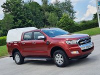 USED 2016 16 FORD RANGER 2.2 XLT 4X4 DCB TDCI 4d 158 BHP ** NO VAT ** NO VAT  + CANOPY
