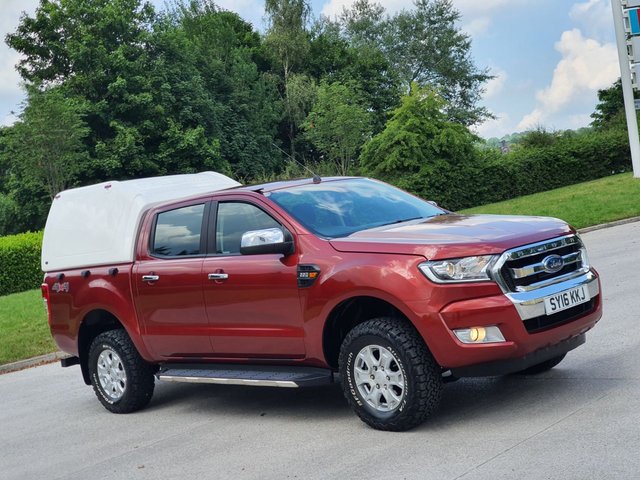 2016 16 Ford Ranger 2.2 XLT 4X4 DCB TDCI 4d 158 BHP