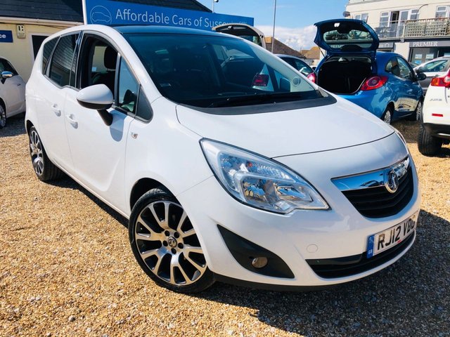 2012 12 Vauxhall Meriva 1.4 EXCLUSIV LIMITED EDITION 5d 98 BHP