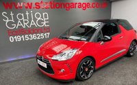 USED 2014 14 CITROEN DS3 1.6 E-HDI DSTYLE PLUS 3d 90 BHP SPORT RED PLUS PACK &pound;0 TAX & BLUETOOTH