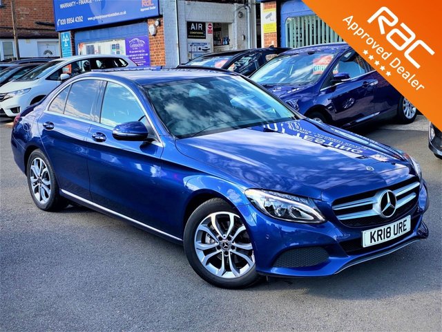2018 18 Mercedes-Benz C Class 2.0 C 200 SPORT 4d 184 BHP
