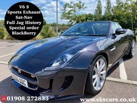 USED 2015 65 JAGUAR F-TYPE 3.0 V6 S 2d 380 BHP **12 MONTHS NATIONAL WARRANTY**
