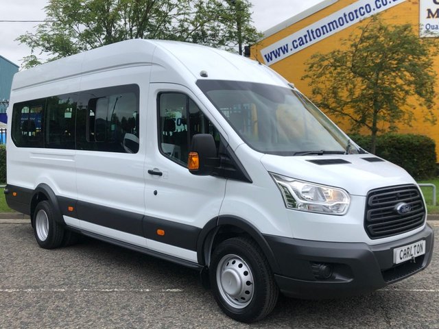 2015 65 Ford Transit 460 TDCi 125 L4 H3 HIGH ROOF 17s MINIBUS [ LOW MILES 19k ] DRW 