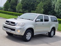 USED 2010 60 TOYOTA HI-LUX 2.5 HL3 4X4 D-4D DCB 142 BHP ** NO VAT ** NO VAT ** CANOPY