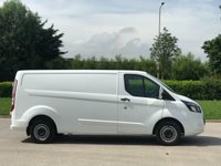 USED 2017 17 FORD TRANSIT CUSTOM 2.0 290 LR P/V 129 BHP ** NO VAT ** NO VAT +   LOW MILES
