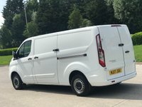 USED 2017 17 FORD TRANSIT CUSTOM 2.0 290 LR P/V 129 BHP ** NO VAT ** NO VAT +   LOW MILES