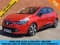 USED 2014 14 RENAULT CLIO 0.9 DYNAMIQUE S MEDIA  ENERGY TCE S/S 5d 90 BHP 