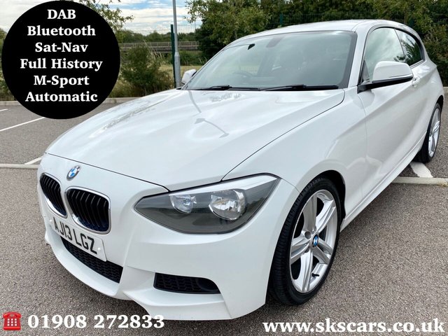 2013 13 BMW 1 Series 2.0 118D M SPORT 3d 141 BHP