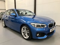 USED 2016 16 BMW 1 SERIES 2.0 118D M SPORT 5d 147 BHP SAT NAV, &pound;30 TAX, Upto 65MPG