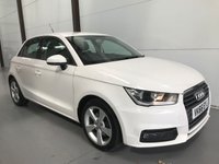 USED 2016 66 AUDI A1 1.6 SPORTBACK TDI SPORT 5d 114 BHP Drive Select, Glacier White