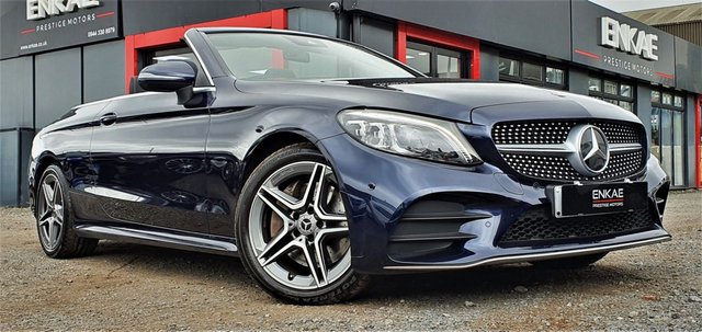 2018 68 Mercedes-Benz C Class 2.0 C 300 D AMG LINE PREMIUM Cabriolet G-Tronic+ (s/s) 2dr