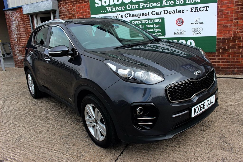 2016 66 KIA SPORTAGE 2.0 CRDI KX-2 5d AUTO 134 BHP