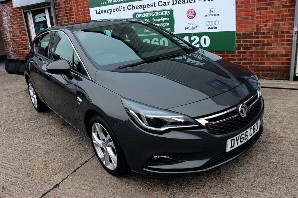 2016 VAUXHALL ASTRA 1.4T 16V 150 SRi Nav 5dr