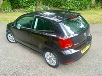 USED 2014 64 VOLKSWAGEN POLO 1.0 SE 3d 60 BHP SATNAV/BLUETOOTH HANDS FREE/AIRCON/ALLOYS/FRONT and REAR PARK SENSORS ' GREAT CONDITION INSIDE AND OUT LAST SERVICED @33,178 MILES