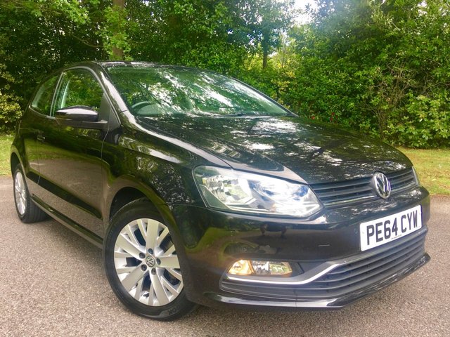 2014 64 Volkswagen Polo 1.0 SE 3d 60 BHP SATNAV/BLUETOOTH HANDS FREE/AIRCON/ALLOYS/FRONT and REAR PARK SENSORS