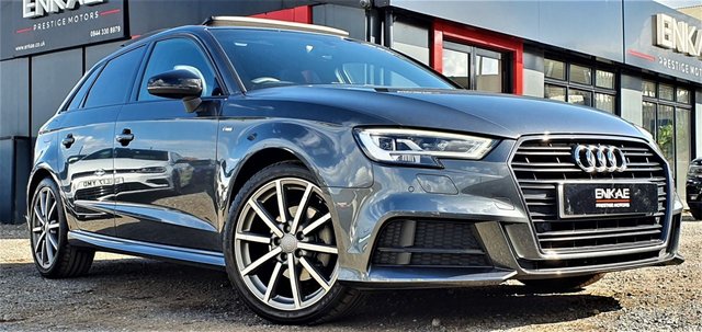 2019 19 Audi A3 1.0 SPORTBACK TFSI BLACK EDITION 5d 114 BHP