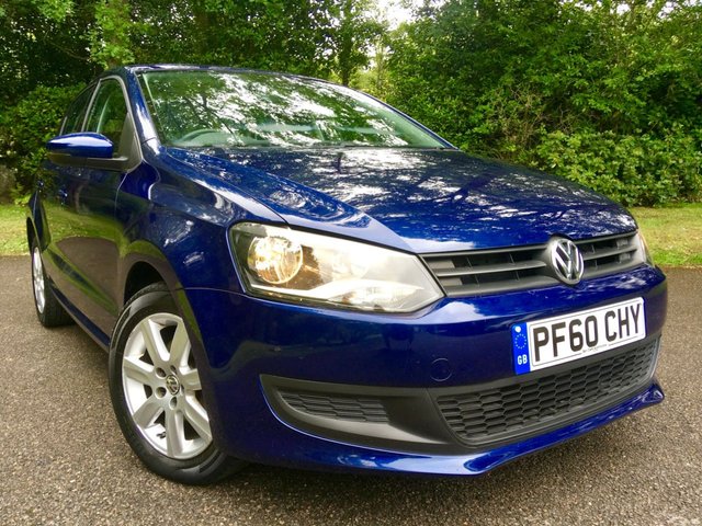 2011 60 Volkswagen Polo 1.2 SE 5d 70 BHP X6 VW SERVICE STAMPS / 2 OWNER / ONLY 31,500 MILES