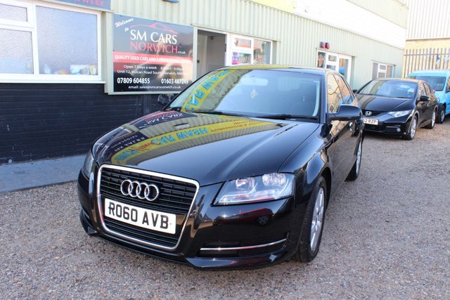 2010 60 Audi A3 2.0 SPORTBACK TDI 5d 138 BHP