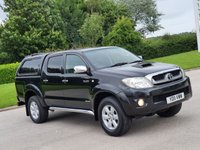 USED 2011 11 TOYOTA HI-LUX 3.0 INVINCIBLE 4X4 D-4D DCB 169 BHP PRICE 9250+ VAT 1850 TOTAL =111000