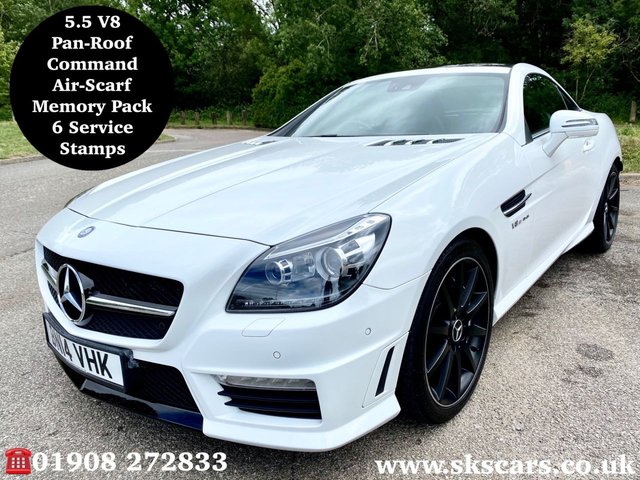 2014 14 Mercedes-Benz Slk 5.5 SLK55 AMG 2d 421 BHP