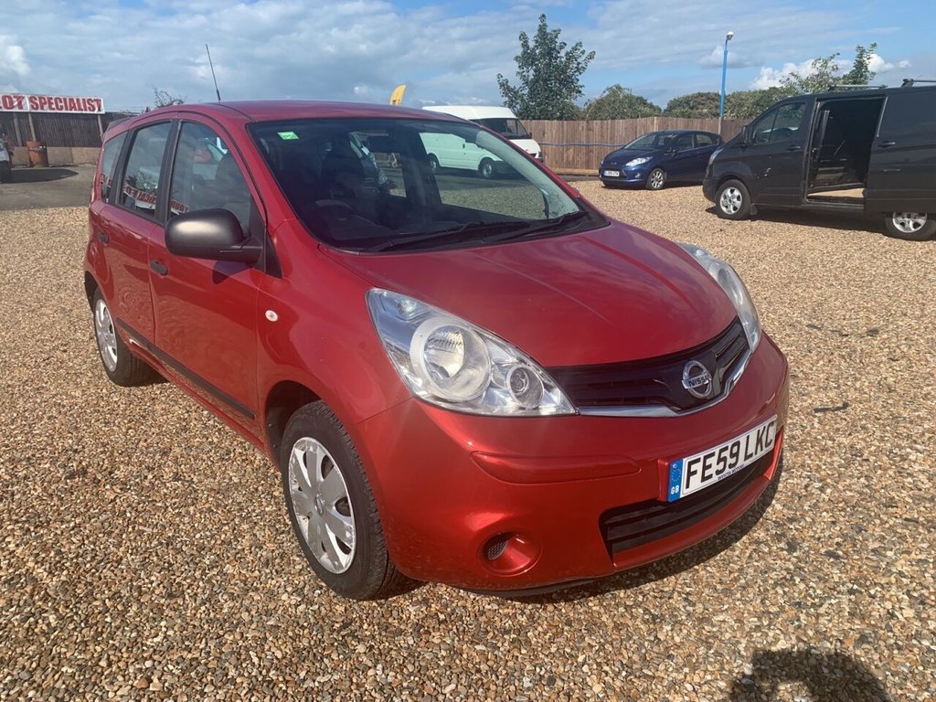 View our NISSAN NOTE