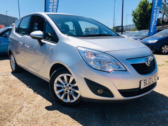 2012 12 Vauxhall Meriva 1.4 ACTIVE 5d 99 BHP