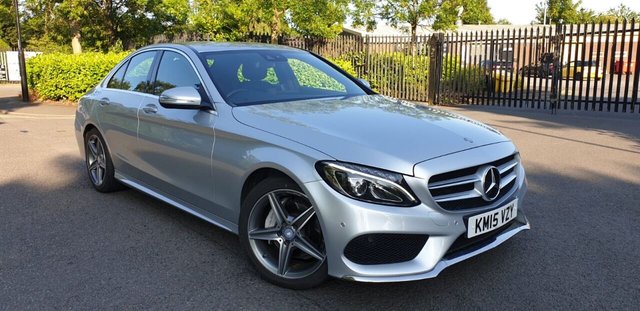 2015 15 Mercedes-Benz C Class 2.1 C220 BLUETEC AMG LINE 4d 170 BHP