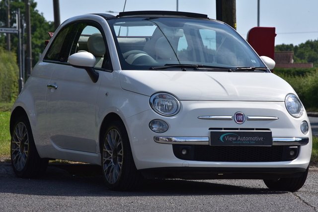 2014 14 Fiat 500 1.2 C LOUNGE 3d 69 BHP