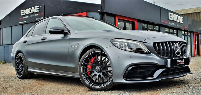 2019 19 Mercedes-Benz C Class 4.0 AMG C 63 S PREMIUM PLUS 4d 503 BHP