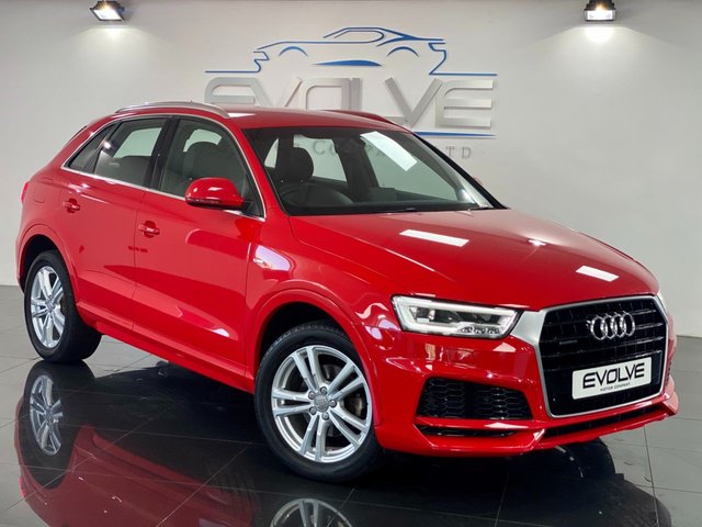 2017 S Audi Q3 2.0 TDI QUATTRO S LINE EDITION 5d 182 BHP