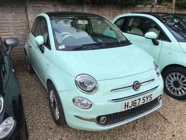 2017 67 Fiat 500 1.2 LOUNGE 3d 69 BHP NEW SHAPE