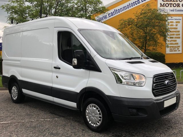 2016 16 Ford Transit 290 TDCi 125 L2 H2 TREND MWB P/V ROOF RACK + DOOR LADDER 
