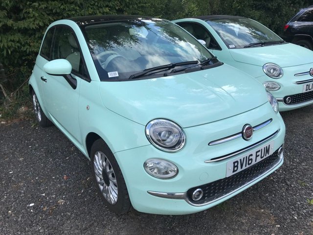 2016 16 Fiat 500 1.2 LOUNGE 3d 69 BHP NEW SHAPE