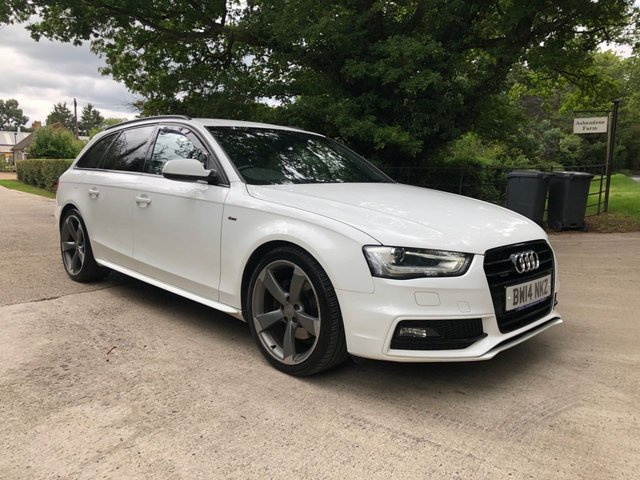 2014 14 Audi A4 2.0 AVANT TDI QUATTRO BLACK EDITION 5d 174 BHP