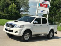 USED 2014 14 TOYOTA HI-LUX 3.0 INVINCIBLE 4X4 D-4D DCB 169 BHP LEATHER SEATS + BLUETOOTH ** NO VAT